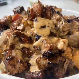 Fresh Kitchen signature dishes Sweet Potato NoodlesBBQ ChickenAlmond Chicken